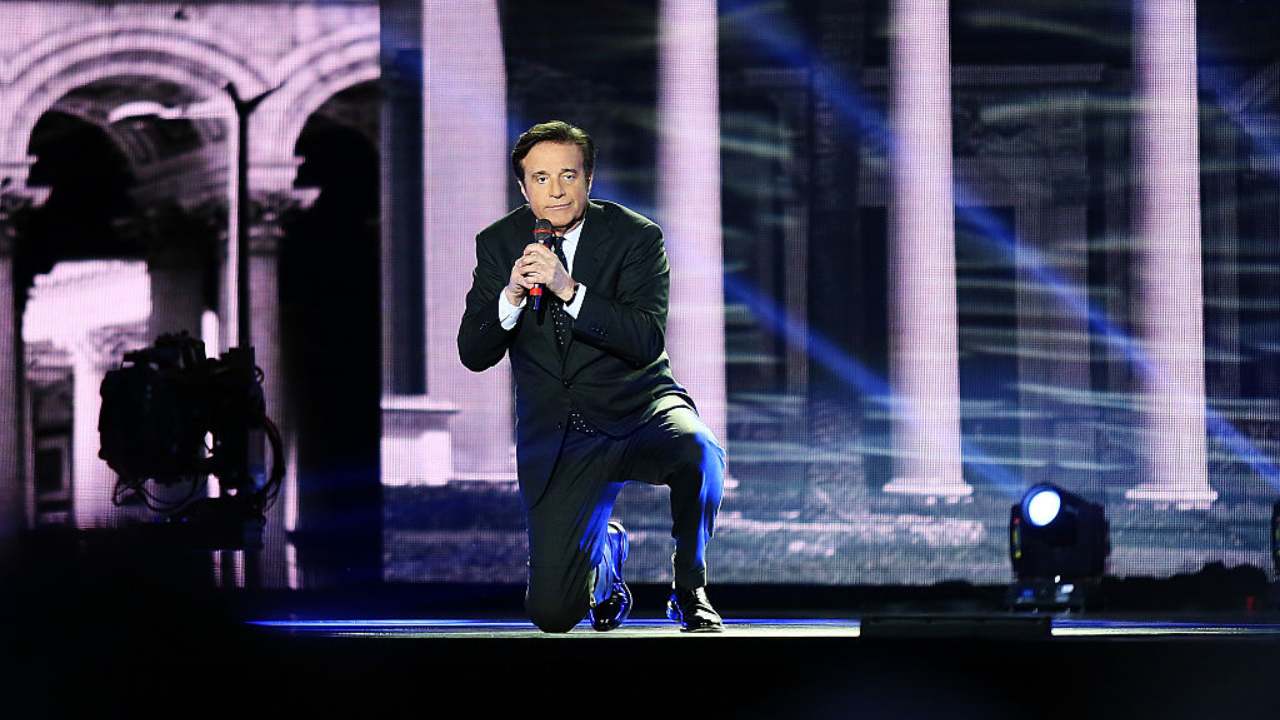 Christian De Sica palco