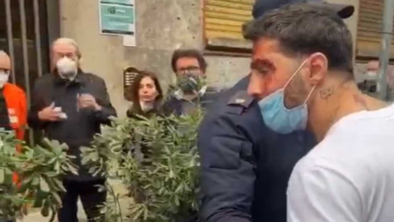 Nina Moric su Fabrizio Corona arrestato