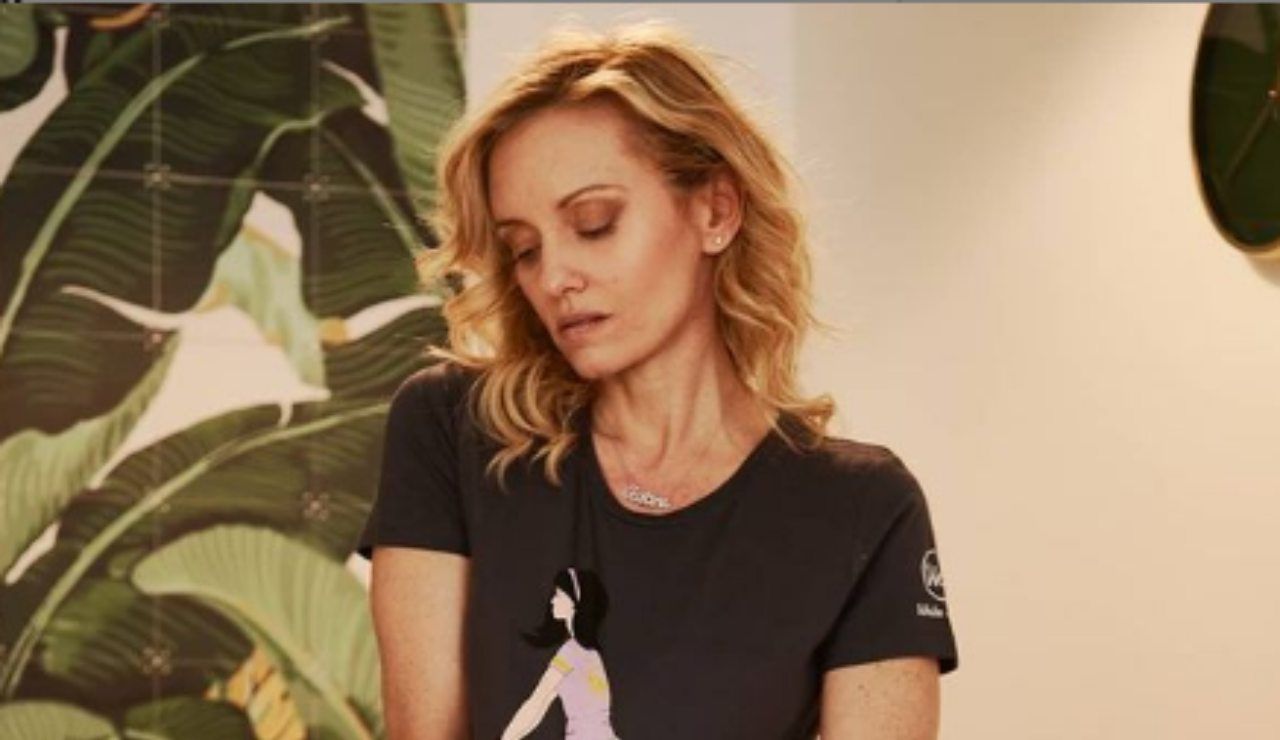 Justine Mattera adrenalina alla fine arriva lei