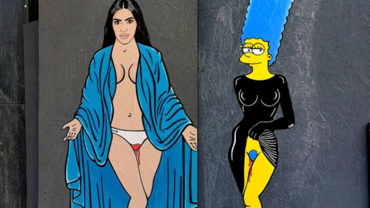 "Break The Taboo" arriva a Milano con Kim Kardahian e Marge Simpson