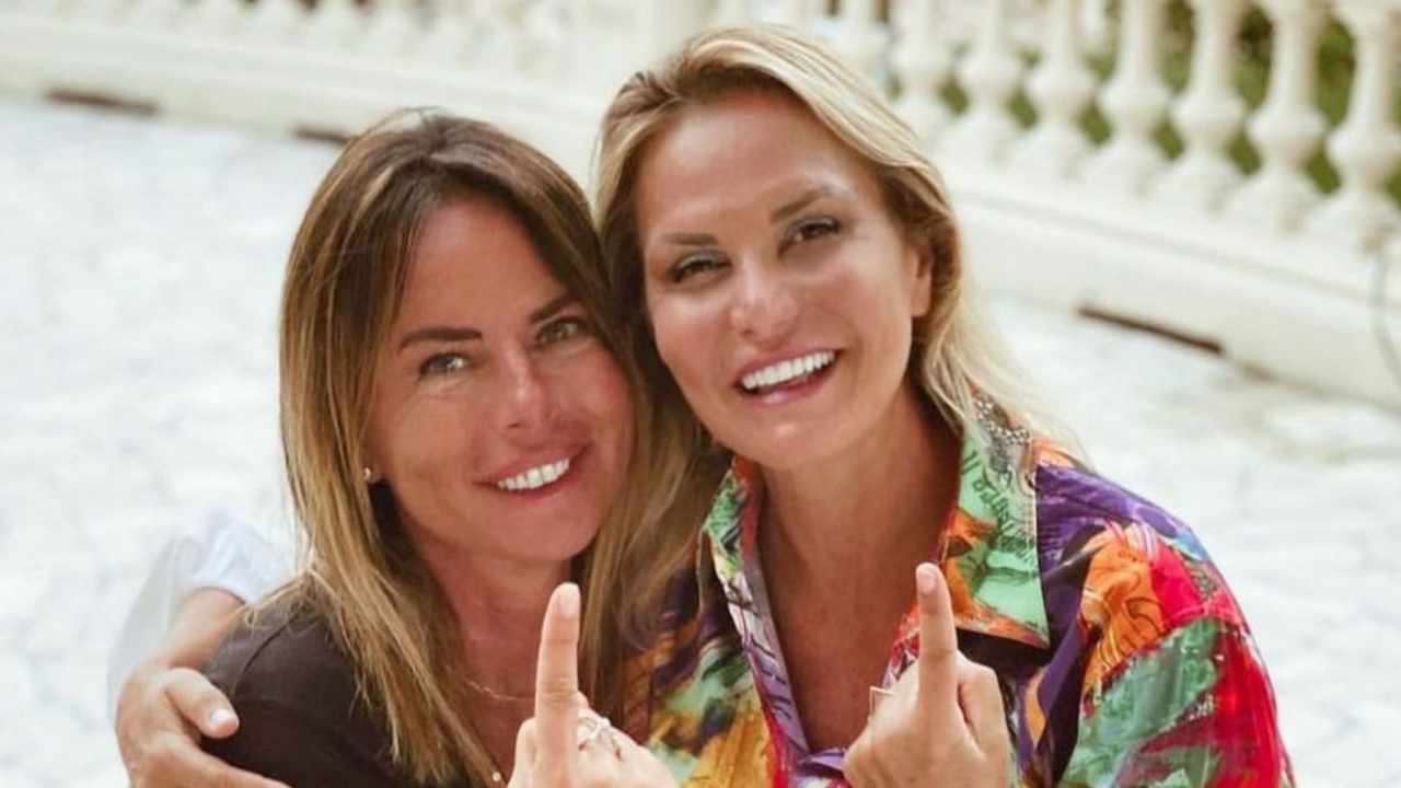 Simona Ventura e Paola Perego