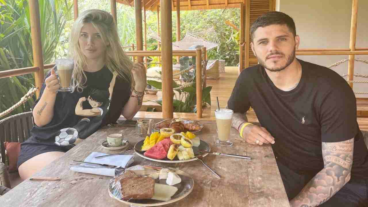 Wanda Nara e Mauro Icardi