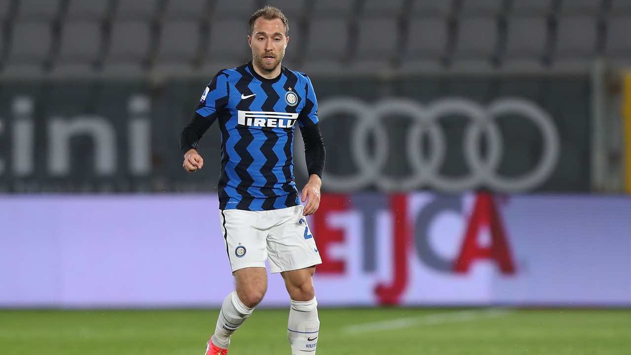 Eriksen sbarca Milano test fisici futuro situazione