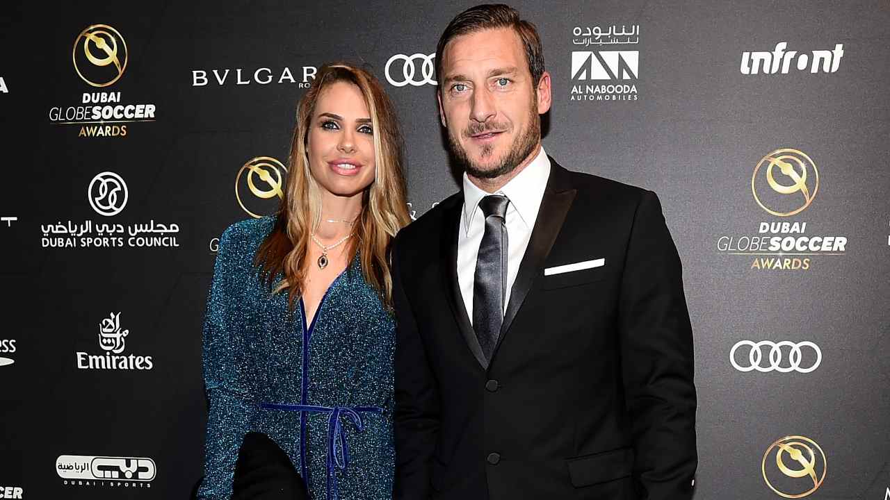 ilary blasi e francesco totti