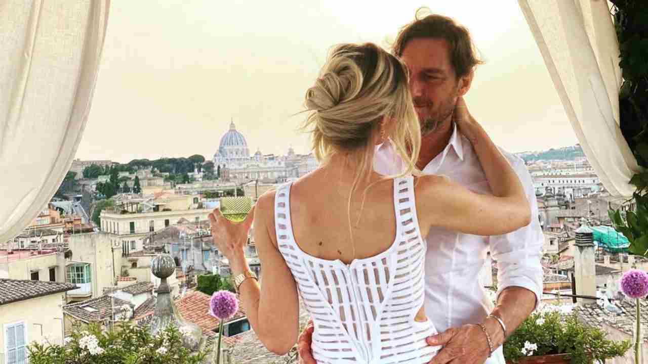 Ilary Blasi e Francesco Totti