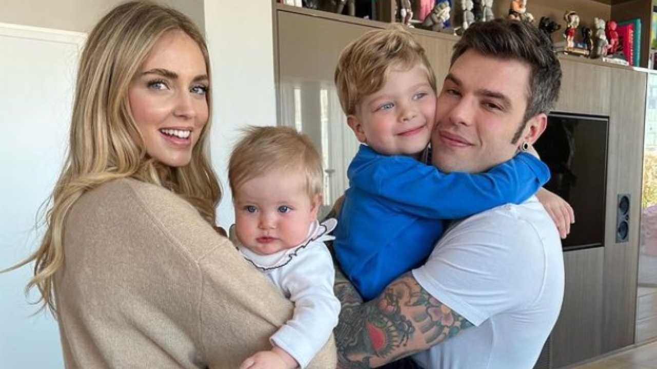 Fedez Chiara figli (Instagram)