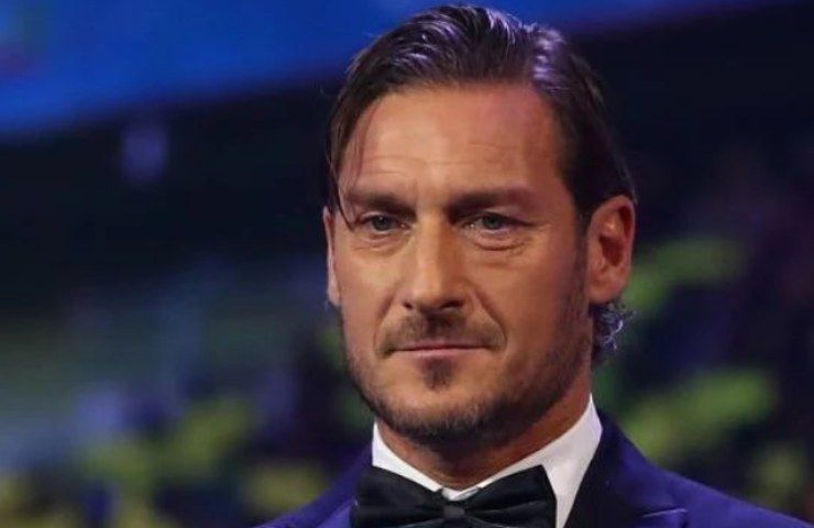 Francesco Totti felice