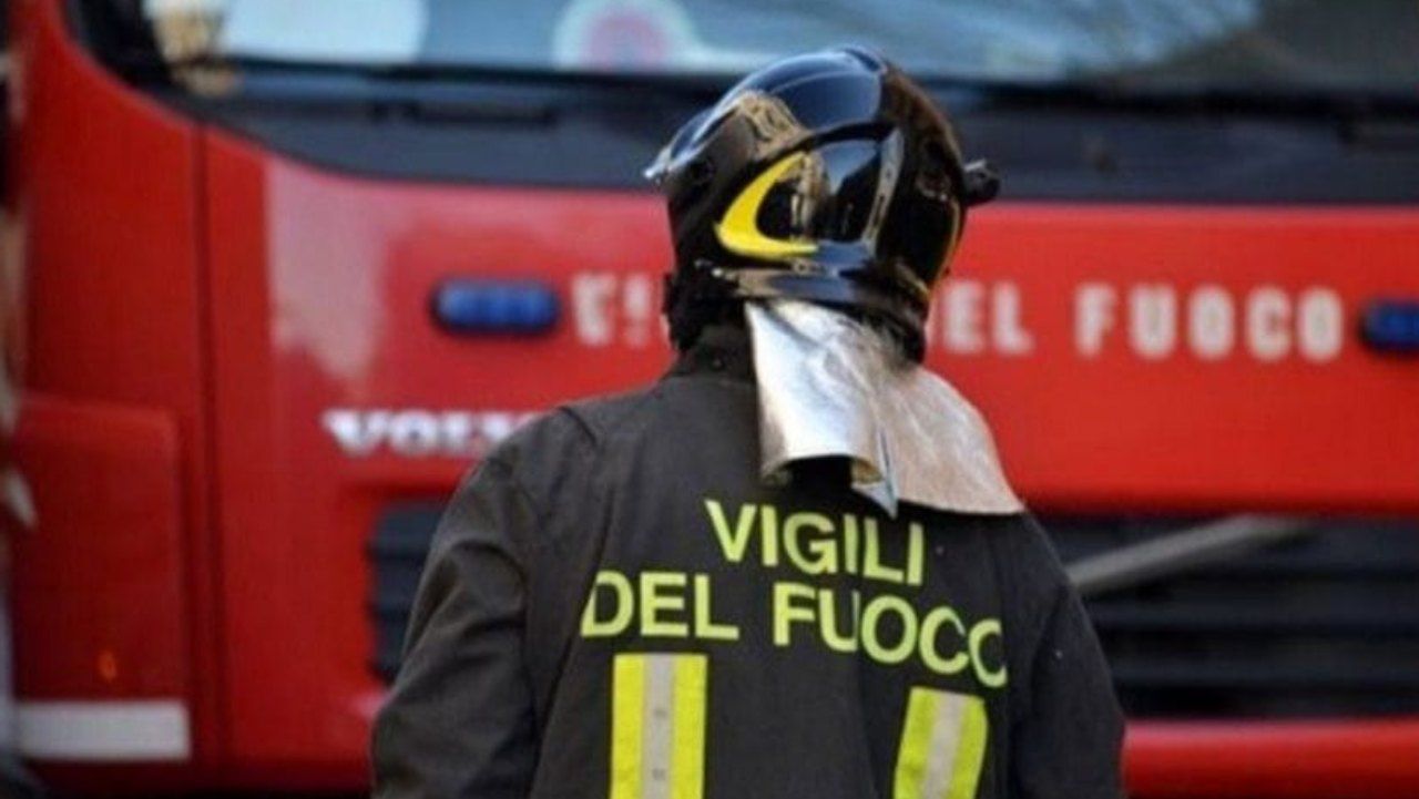 donna anziana incendio