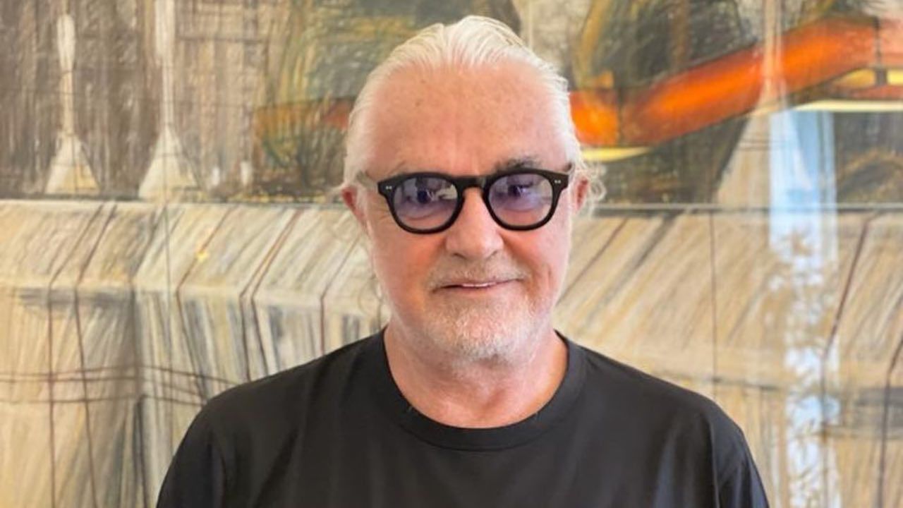 Flavio Briatore partenza scarpe