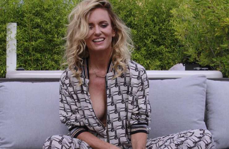 Justine Mattera festeggiamenti showgirl