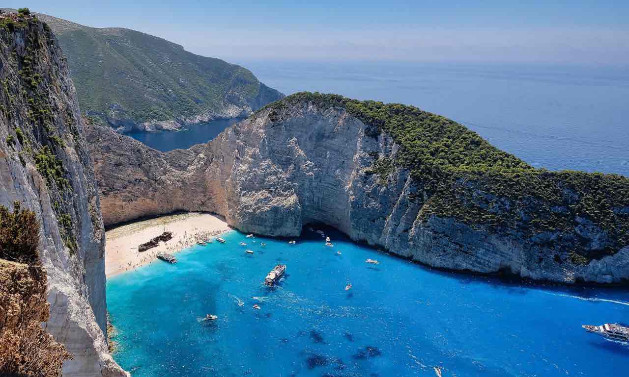 Mar Egeo isola di Amorgos