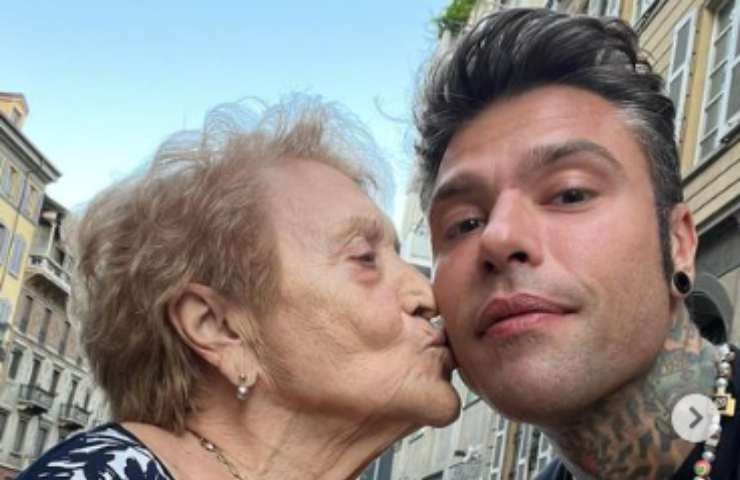 Fedez e la nonna