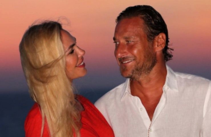 Francesco Totti e Ilary Blasi