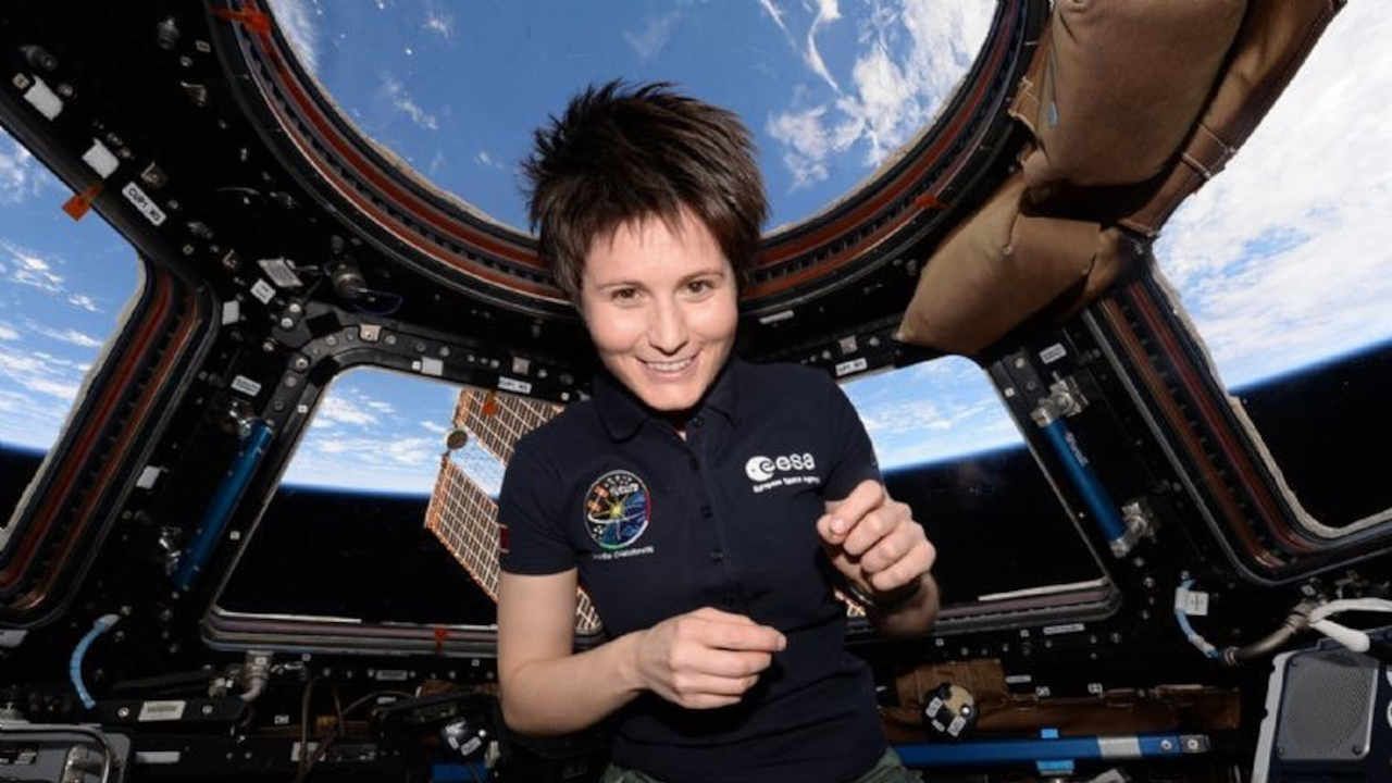 Samantha Cristoforetti selfie spaziale falso