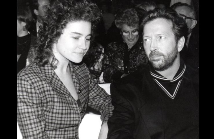 Lory Del Santo ed Eric Clapton